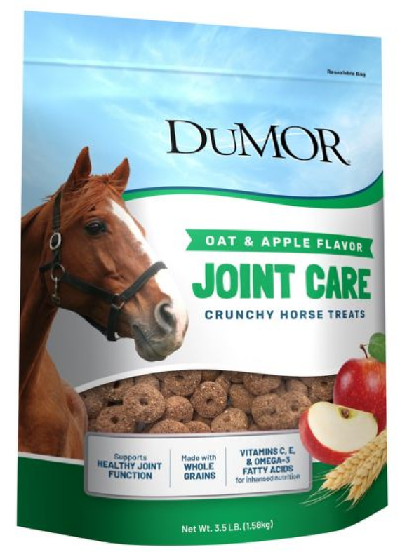 DuMOR 3005824-745 3.5 lb. Oat & Apple Flavor Joint Care Horse Treats