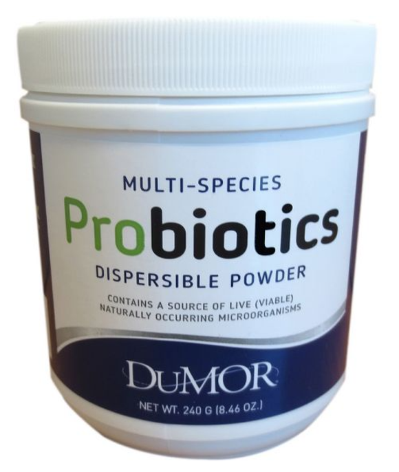 DuMOR 57539 240 g. Multi-species Dispersible Powder Probiotic Supplement