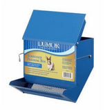 DuMOR HLF250 Screened Metal Small Animal Feeding Bin, Large, 2.5 lb. Capacity