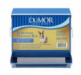 DuMOR HLF250 Screened Metal Small Animal Feeding Bin, Large, 2.5 lb. Capacity