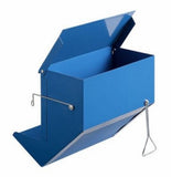 DuMOR HLF250 Screened Metal Small Animal Feeding Bin, Large, 2.5 lb. Capacity