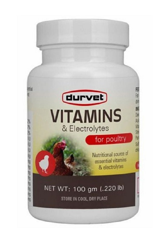 Durvet 488999 Livestock Health Supplies 100 g Vitamin & Electrolyte Supplement