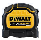 DeWALT DWHT36925S Removable Magnet Tough Series Measuring Tape, 1-1/4" x 25'