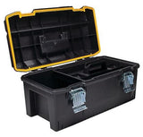 DeWALT DWST23001 Heavy-Duty Lockable 23" Water Seal Tool Box, Black