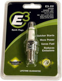 E3 E3.22 Lawn and Garden Universal Spark Plugs 3/16 Inch Metal