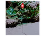 Lux-Landscape SLR5011AS Solar Jumbo Christmas Light - Red