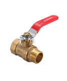 JobSmart BV-02B 3/4 in. NPT Male x 3/4 in. NPT Female In Air Shut-Off Valve