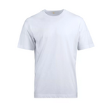 Blue Mountain YMK-1041 Men's Crew Neck Short-Sleeve T-Shirt, Ivory, Large