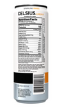 Celsius Sparkling Energy Drink - Orange Flavor (4 x 12 Fl Oz., Sugar-Free)