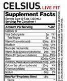 Celsius Energy Drink - Fuji Apple Pear (4 x 12 Fl Oz., Zero Sugar)