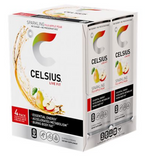 Celsius Energy Drink - Fuji Apple Pear (4 x 12 Fl Oz., Zero Sugar)