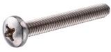 Hillman 883038 Phillips Pan-Head Stainless Machine Screws, 1/4"-20 x 2", 2-Pack
