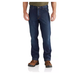 Carhartt 102808-498 Men's Relaxed Fit Rugged Flex Denim Dungaree/Superior/S34X34