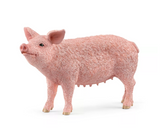 Schleich 13933 Farm Animal Pig Toy Figurine for Ages 3 and Up