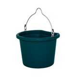 Fortiflex 1301802 2 gal. Flat Back Bucket, Hunter Green