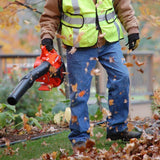 170 MPH 453 CFM 25.4 cc Gas 2-Stroke Cycle Handheld Leaf Blower