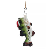 Red Shed 26F04715YE Bass Fish Holiday Christmas Tree Ornament 3.7 in.
