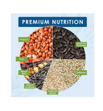Royal Wing Total Care 13864 Premium Fruit & Nut Blend Wild Bird Food, 25 lb. Bag