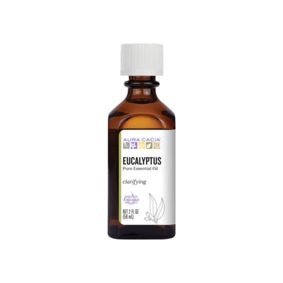 100% Pure Eucalyptus Essential Oil - Clarifying Aromatherapy (2 Fluid Ounces)
