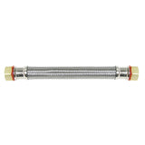 3/4 in. FIP x 3/4 in. FIP x 24 in. Stainless Steel Water Heater Supply Line