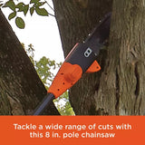 Black & Decker LPP120 8 in. 20V Cordless MAX Lithium-Ion Pole Pruning Saw Kit - view 11