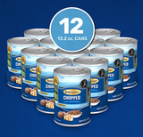 Retriever Adult Hi Protein Chicken & Beef Flavor Wet Dog Food, 13.2 oz., 12 Cans - view 5