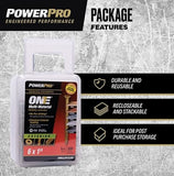 Hillman 116822 Power Pro One Flat Head Bronze Multi-Material Screws #6 x 1"