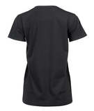 Blue Mountain YKL-9072 Women's Short-Sleeve V-Neck T-Shirt Black, XL - view 6