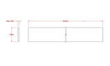 Hillman SteelWorks 11677 3/16 in. x 2 in. x 4 ft. Weldable Steel Flat - view 4
