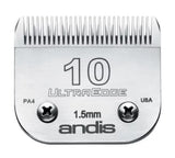 Andis 64071 Carbonized Steel UltraEdge Detachable Clipper Blade, - Size #10