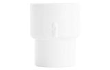 LDR Industries FP4 RC-3412 - 3/4 in. x 1/2 in. PVC Reducing Tee for Plumbing