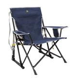 GCI Outdoor 410145-TRAC001 Collapsible Kickback Rocker Chair, Heathered Indigo