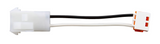 Gecko 9920-401507 IN.YJ/IN.YE 3-pin to 2-pin 3" Light Harness Adapter