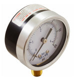 Generic 17-555-1012 0.13" MPT, 0-60 PSI, Bottom Mount Filter Pressure Gauge