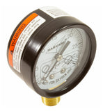 Generic 17-588-1000 Bottom Mount Pressure Gauge, 0.25" MPT, 0-30 PSI, 2" FD