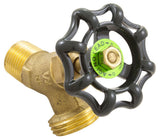 Generic 26-555-1005 Pool Plumbing Parts Hose Bib, 0.5" Male Pipe Thread, Brass
