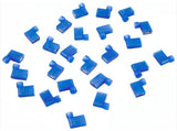 Generic 60-555-1775 Disconnect 90 Degree Female 16-14AWG .250 Tab Blue Qty 25