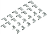 Generic 60-555-1780 Disconnect 90 Degree Female 22-18AWG .250 Tab Bare Qty 25