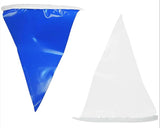 Generic 76-376-1000 Backstroke Flag Set 48 Pennants 18" X 12" 105Ft Length Blue/White
