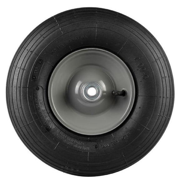 Generic PR 2402-3 Pneumatic Wheel, 13 in., Ribbed Tread, 5/8 in. Bore Size