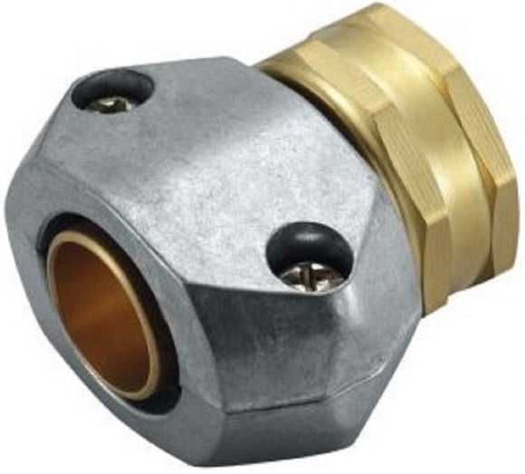 GroundWork GF-4510366 Female Hose Fitting 5/8 Inch 60 PSI  Pressure Rating Zinc