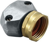 GroundWork GF-4510366 Female Hose Fitting 5/8 Inch 60 PSI  Pressure Rating Zinc