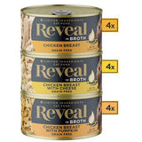 Reveal 1067US-RE Adult Cat Can 12x2.47oz Multipack Chicken Selection