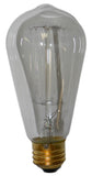 Globe Electric 01321 Single Vintage Edison 60W Dimmable Light Bulb - Soft White