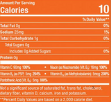 Gorilla Mind Energy Drink “ Orange Rush (12 Cans, 16 fl. oz. Each)