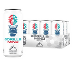 Gorilla Mind Energy Drink White Frost (12 Cans, 16 fl. oz. Each)