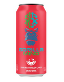 Gorilla Mind Energy Drink “ Sour Watermelon Candy (12 Cans, 16 fl. oz. Each)