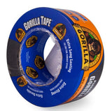 Gorilla Glue 6009002 Permanent All Weather Tape Black 1.88 in. x 25 yd. Roll