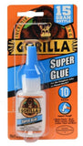 Gorilla Glue 7805001 Impact-Tough Super Glue Clear Liquid 15 g Bottle