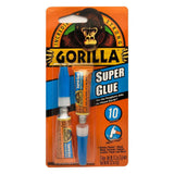 Gorilla 0.22 oz. Super Glue, 78001, 2 Tubes